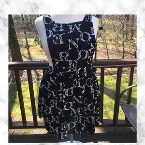 Forever21 Plus Size Alphabet Overall Skater Dress